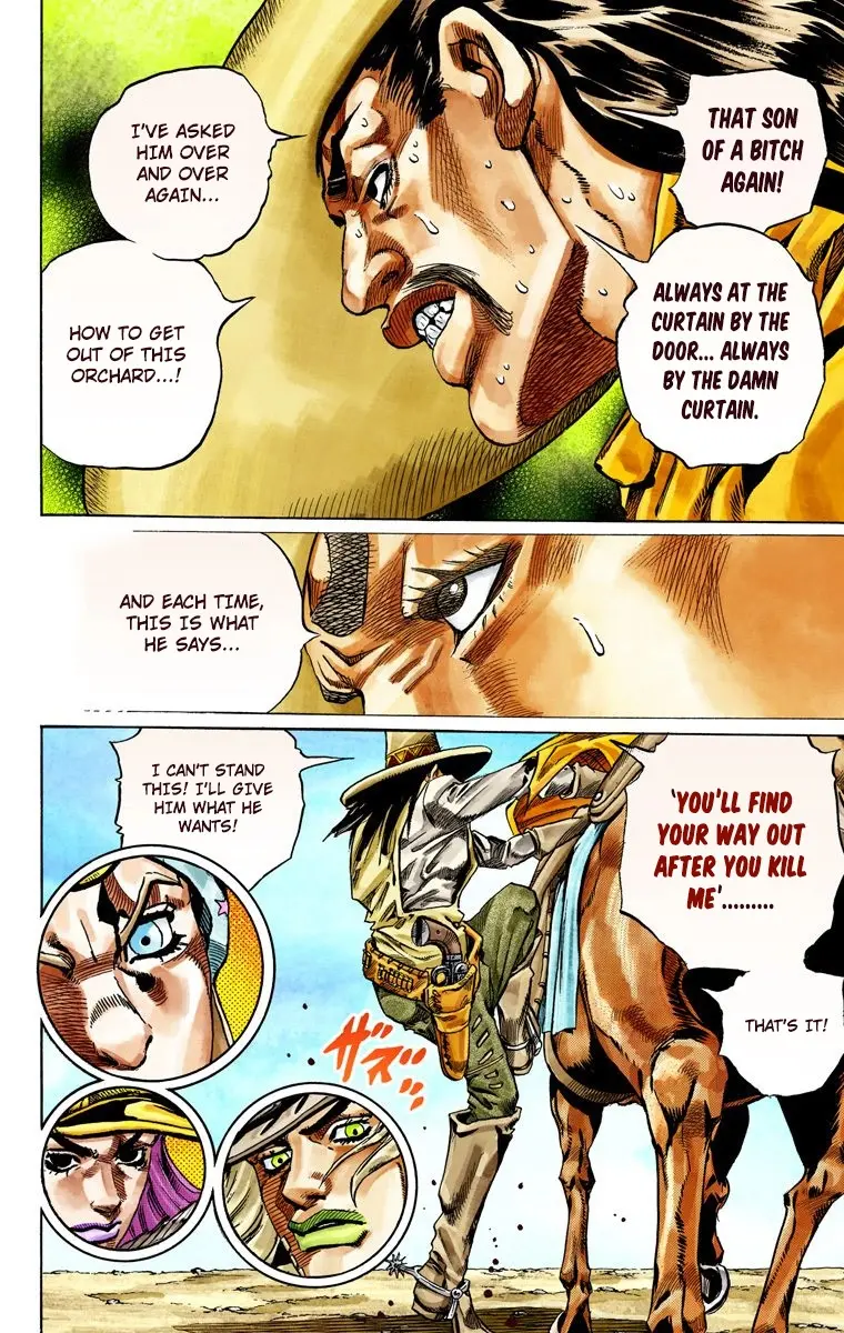 JoJo's Bizarre Adventure Steel Ball Run Colored Manga β Chapter 33 β Page 39