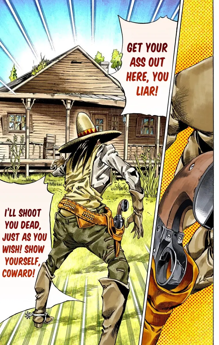 JoJo's Bizarre Adventure Steel Ball Run Colored Manga β Chapter 33 β Page 40