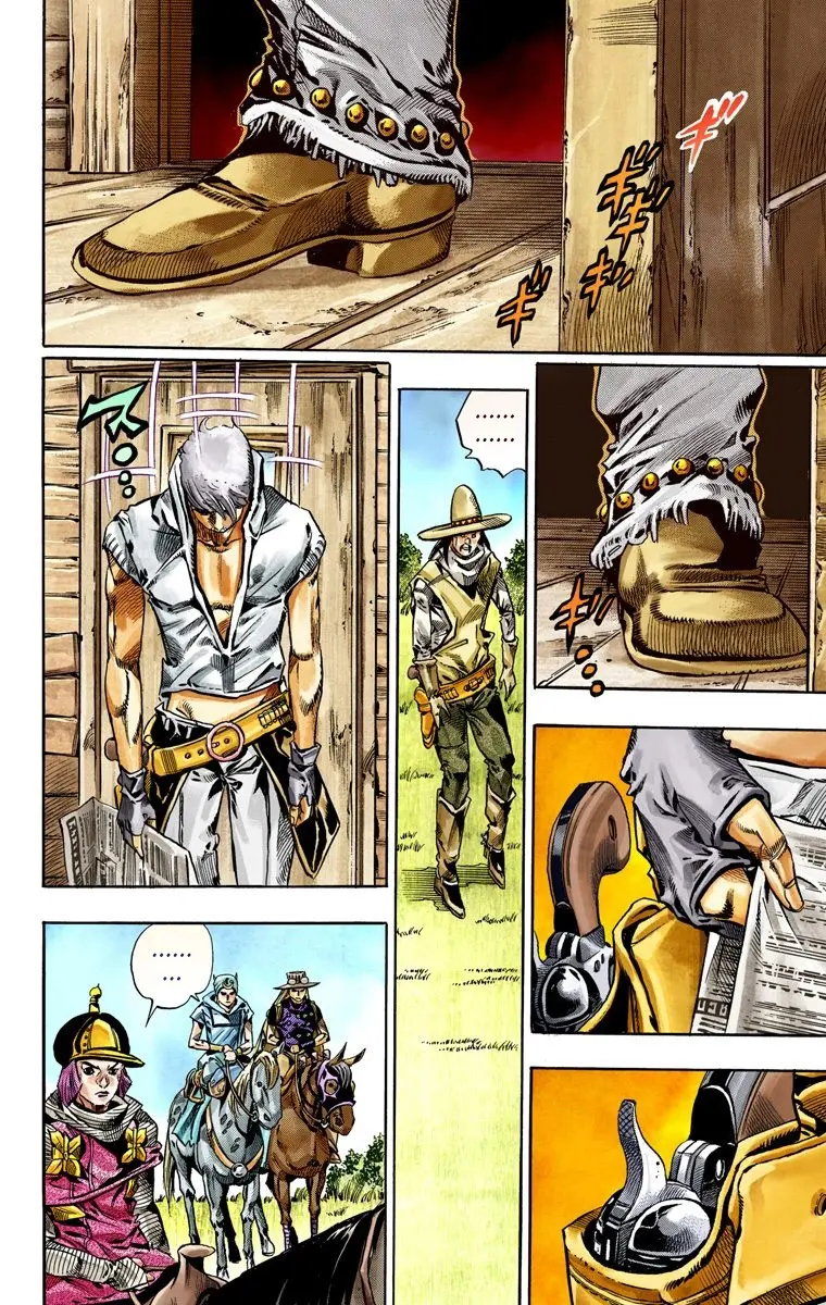 JoJo's Bizarre Adventure Steel Ball Run Colored Manga β Chapter 33 β Page 42