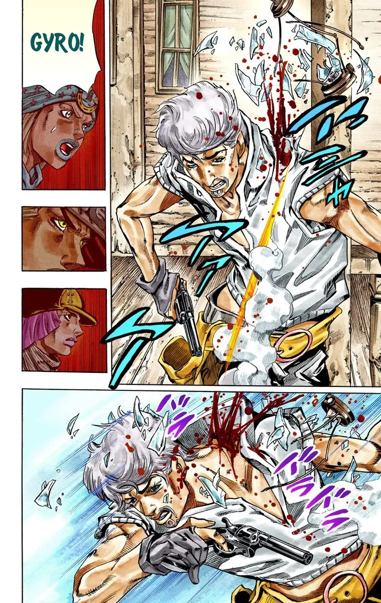 JoJo's Bizarre Adventure Steel Ball Run Colored Manga β Chapter 33 β Page 48