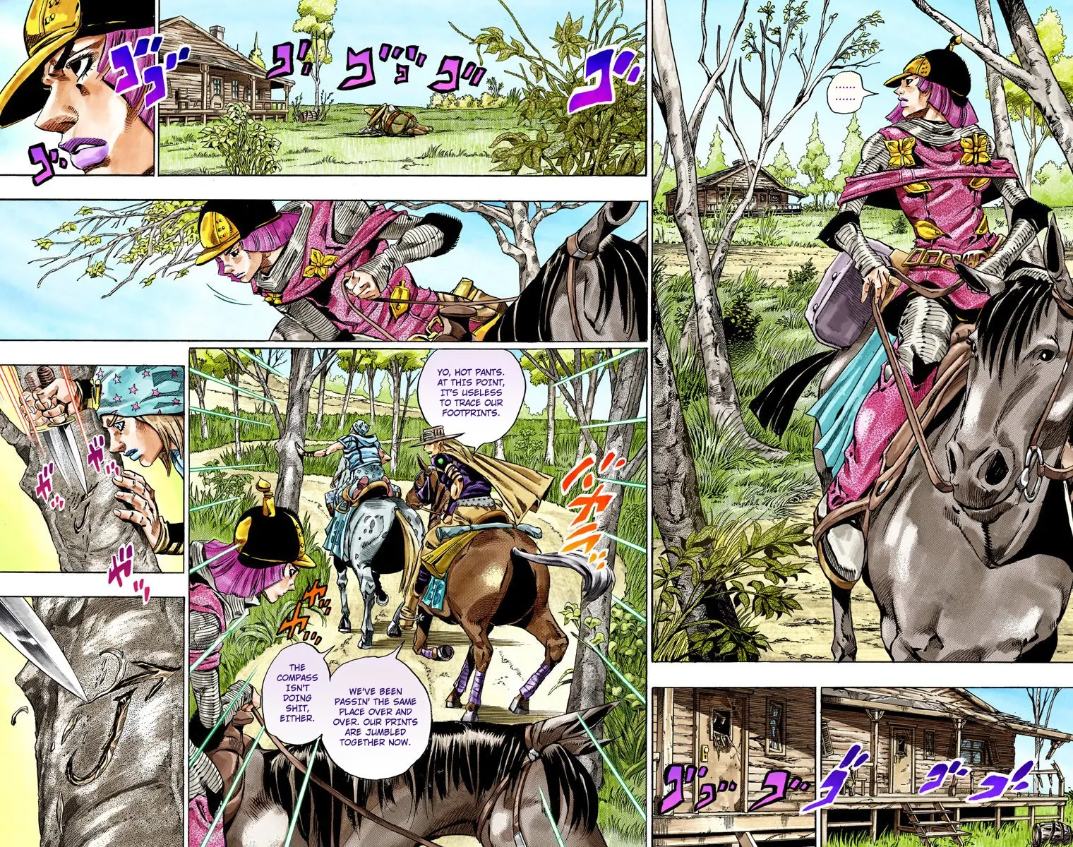 JoJo's Bizarre Adventure Steel Ball Run Colored Manga β Chapter 34 β Page 4