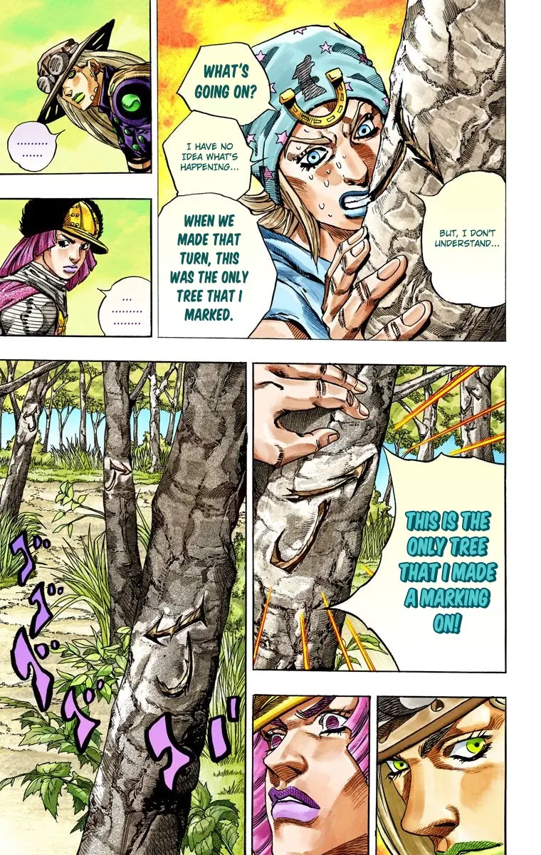 JoJo's Bizarre Adventure Steel Ball Run Colored Manga β Chapter 34 β Page 8