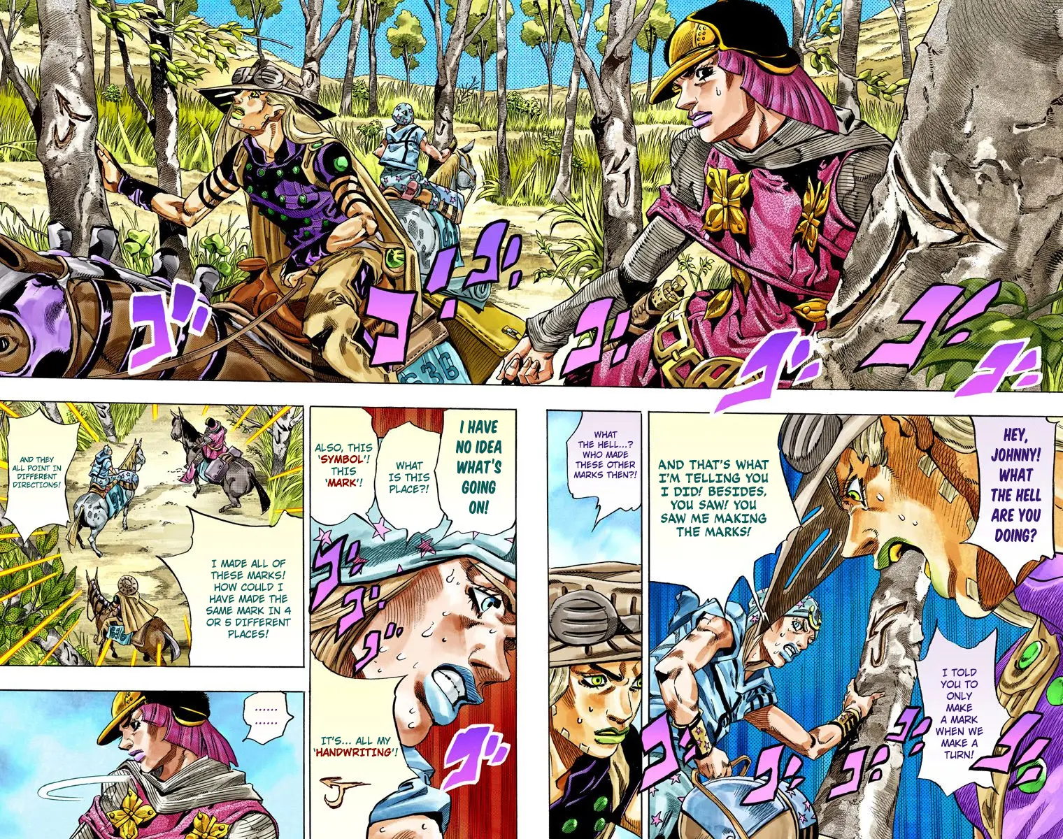 JoJo's Bizarre Adventure Steel Ball Run Colored Manga β Chapter 34 β Page 9