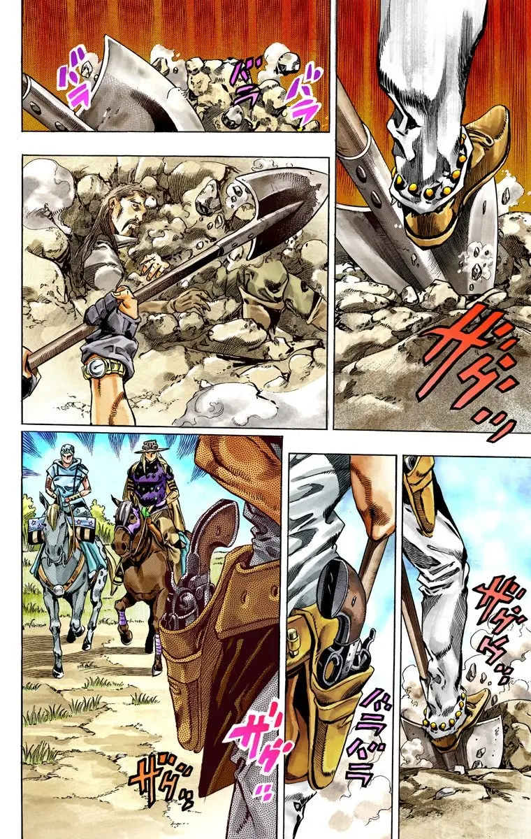 JoJo's Bizarre Adventure Steel Ball Run Colored Manga β Chapter 34 β Page 18