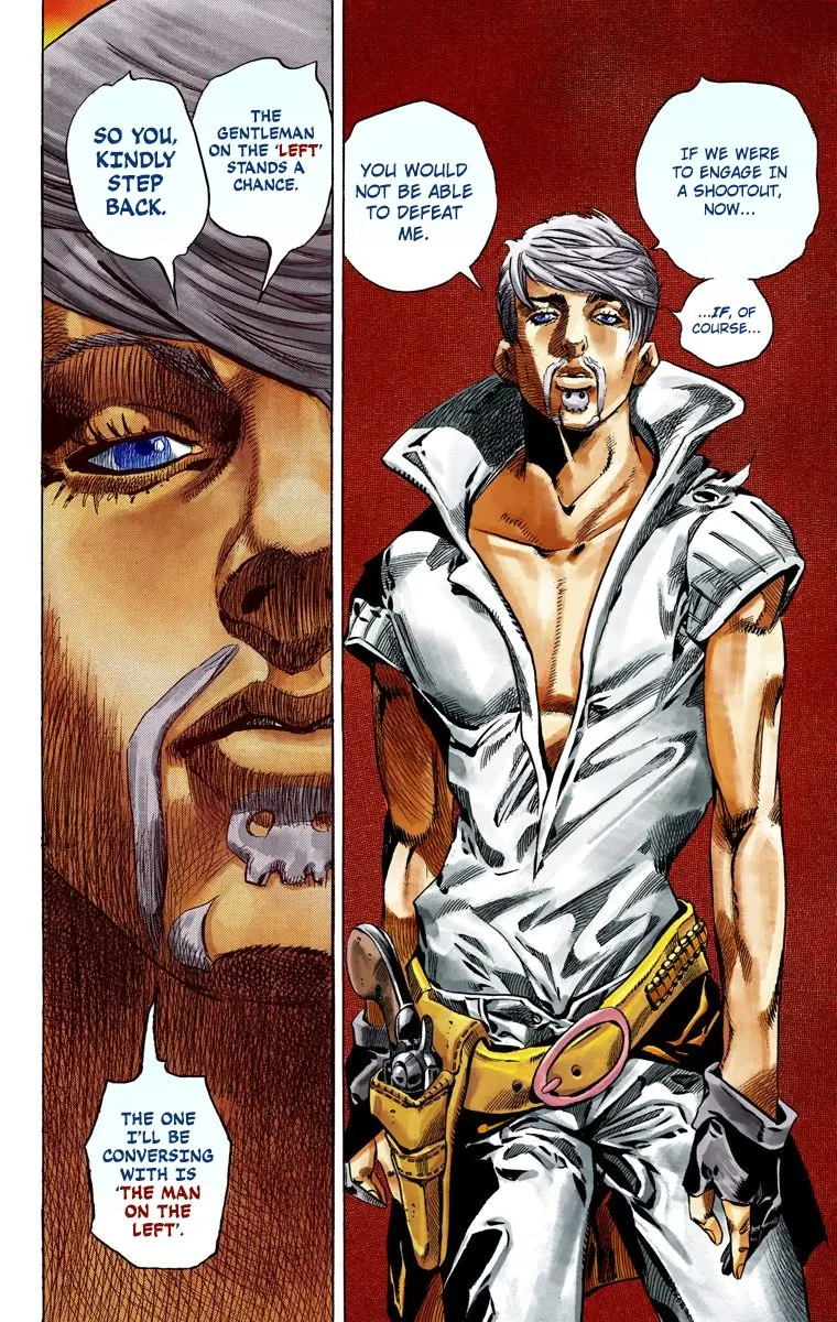 JoJo's Bizarre Adventure Steel Ball Run Colored Manga β Chapter 34 β Page 22