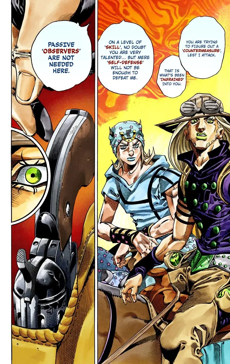 JoJo's Bizarre Adventure Steel Ball Run Colored Manga β Chapter 34 β Page 24