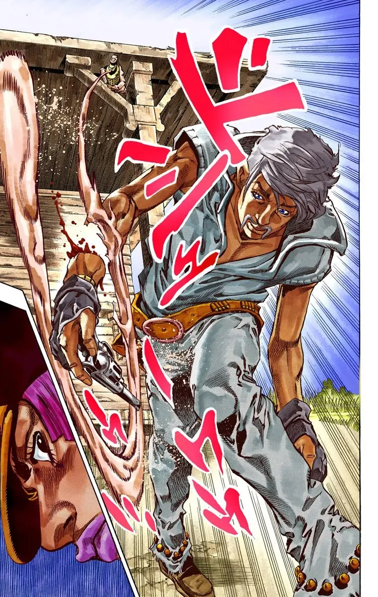 JoJo's Bizarre Adventure Steel Ball Run Colored Manga β Chapter 34 β Page 34