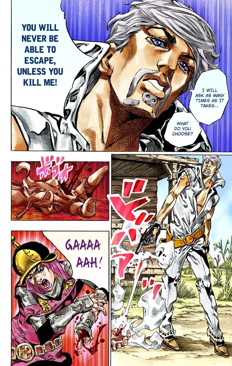 JoJo's Bizarre Adventure Steel Ball Run Colored Manga β Chapter 34 β Page 41