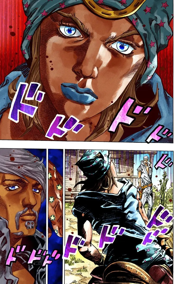 JoJo's Bizarre Adventure Steel Ball Run Colored Manga β Chapter 34 β Page 42