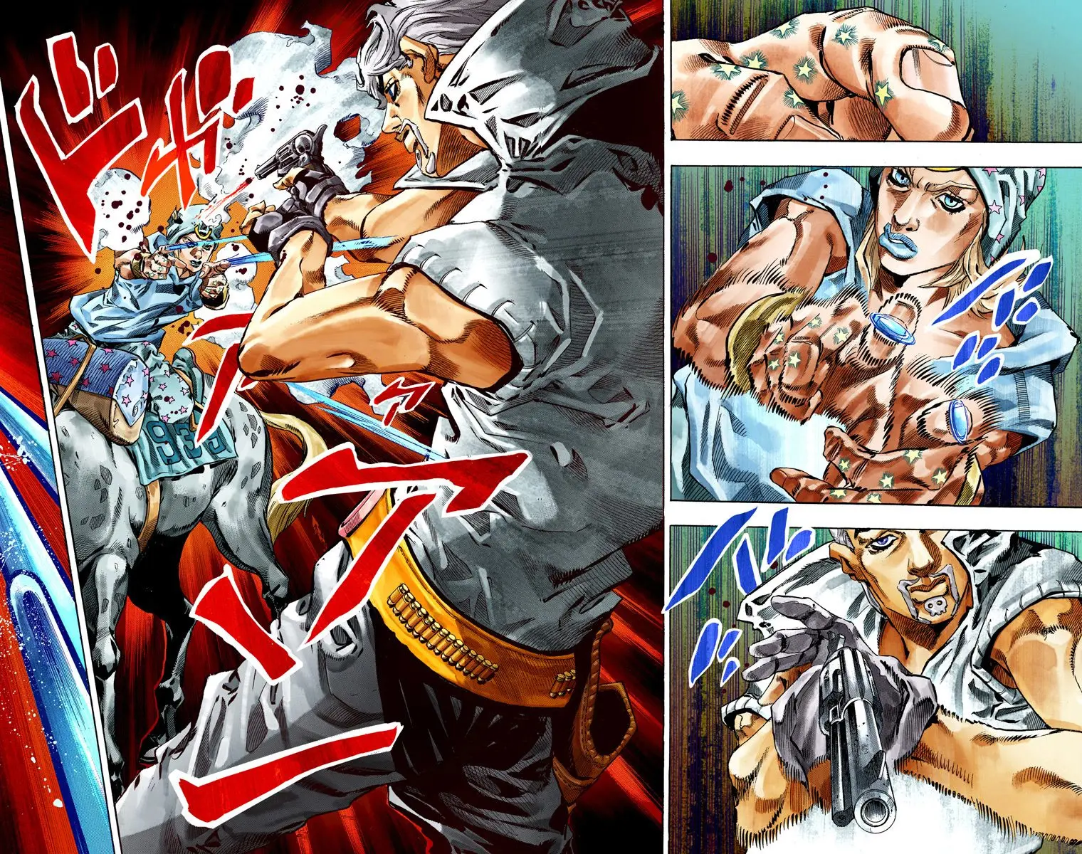JoJo's Bizarre Adventure Steel Ball Run Colored Manga β Chapter 34 β Page 43