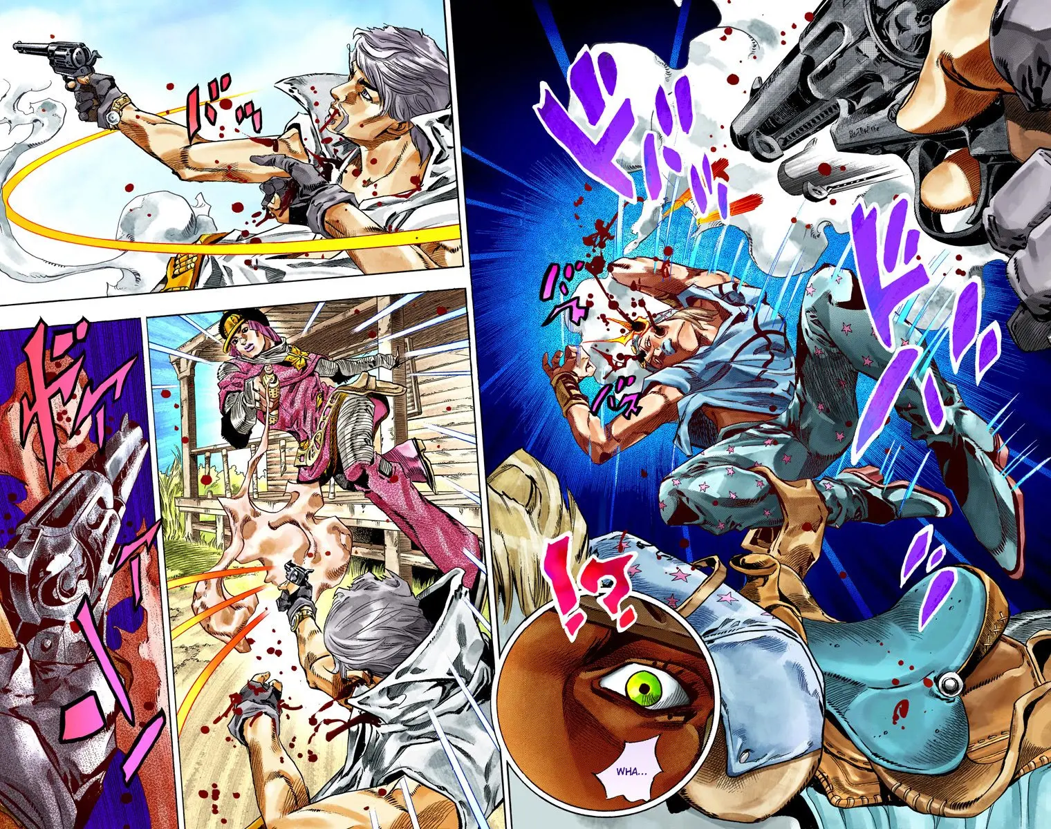 JoJo's Bizarre Adventure Steel Ball Run Colored Manga β Chapter 34 β Page 45