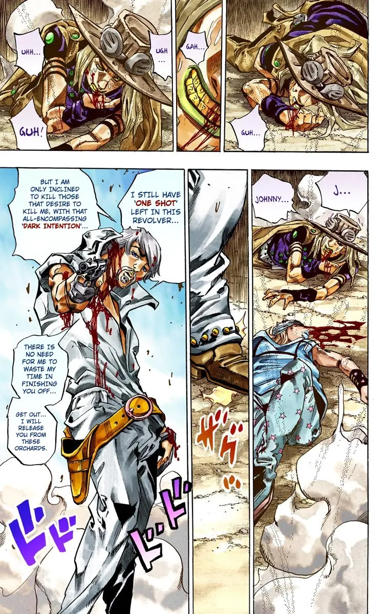 JoJo's Bizarre Adventure Steel Ball Run Colored Manga β Chapter 34 β Page 50