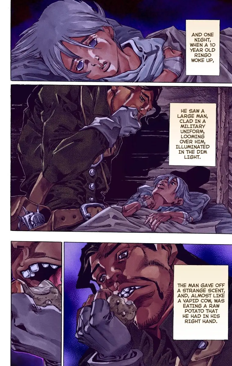 JoJo's Bizarre Adventure Steel Ball Run Colored Manga β Chapter 35 β Page 4