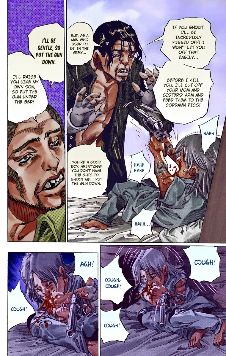 JoJo's Bizarre Adventure Steel Ball Run Colored Manga β Chapter 35 β Page 10