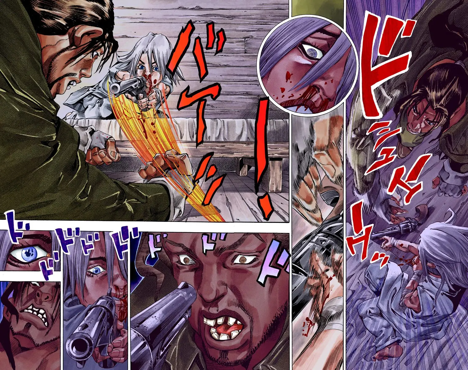 JoJo's Bizarre Adventure Steel Ball Run Colored Manga β Chapter 35 β Page 12
