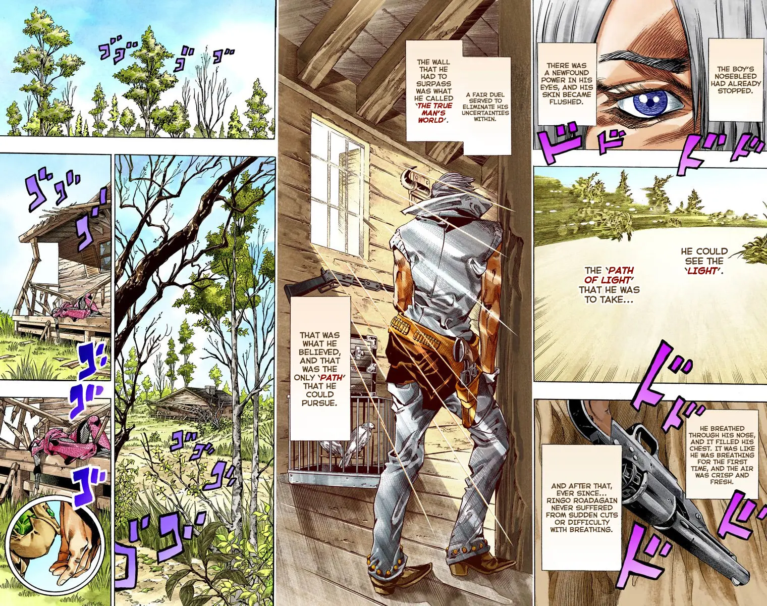 JoJo's Bizarre Adventure Steel Ball Run Colored Manga β Chapter 35 β Page 14