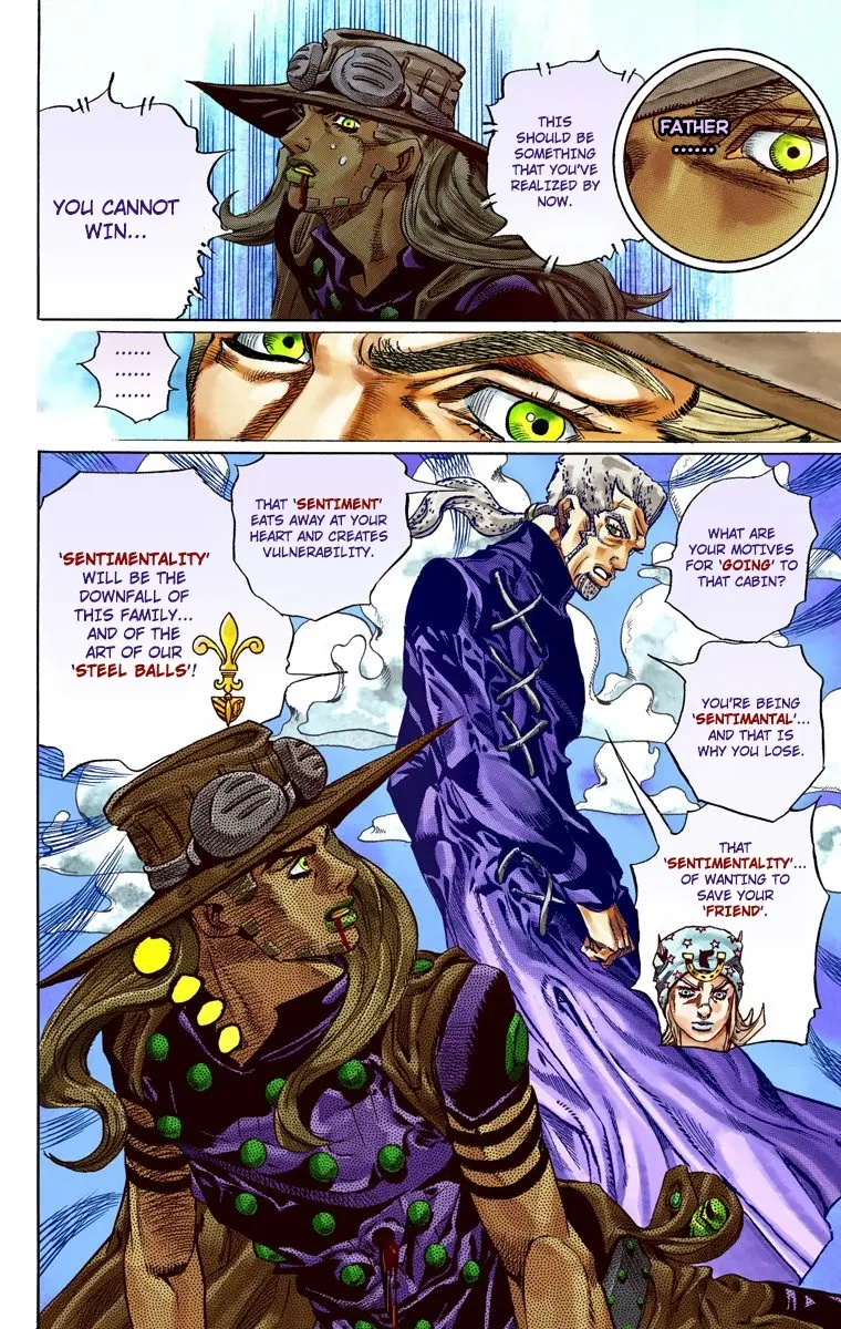 JoJo's Bizarre Adventure Steel Ball Run Colored Manga β Chapter 35 β Page 16