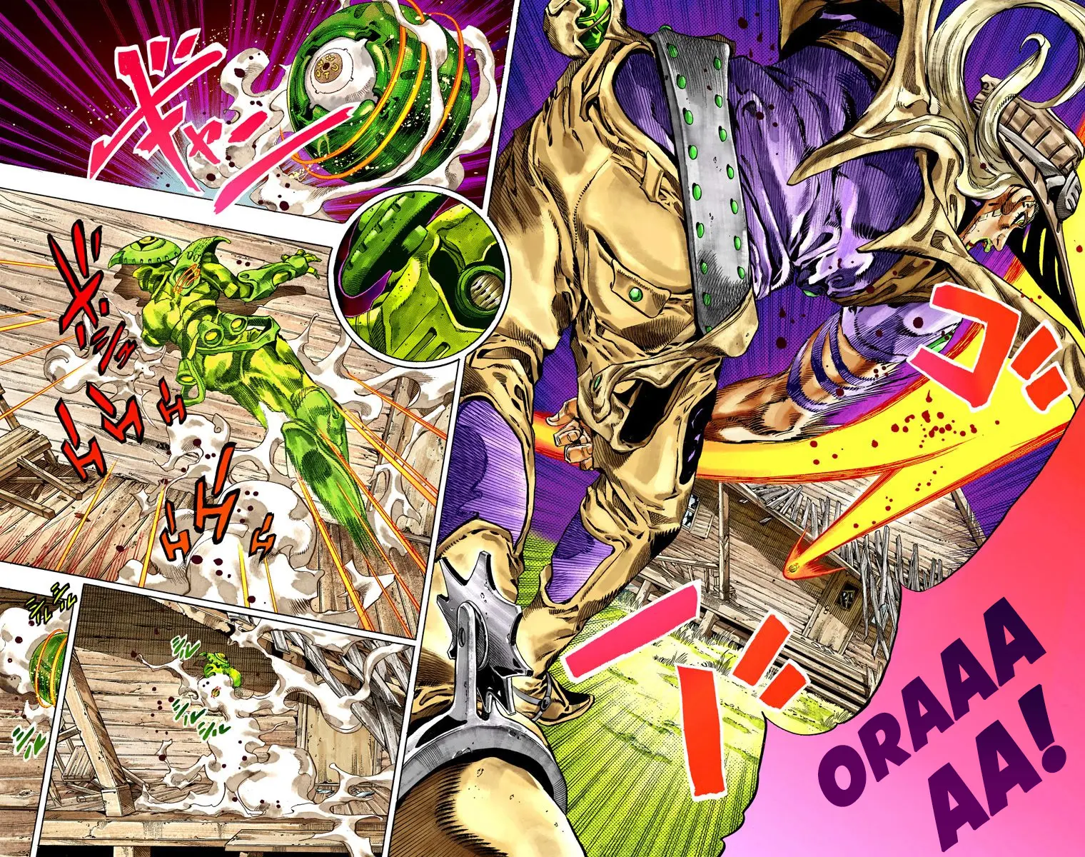 JoJo's Bizarre Adventure Steel Ball Run Colored Manga β Chapter 35 β Page 19