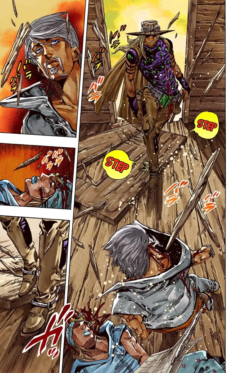JoJo's Bizarre Adventure Steel Ball Run Colored Manga β Chapter 35 β Page 26