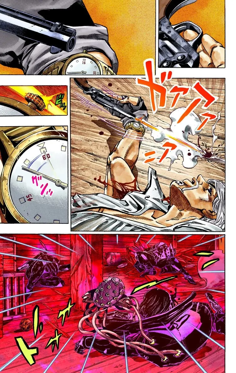 JoJo's Bizarre Adventure Steel Ball Run Colored Manga β Chapter 35 β Page 33
