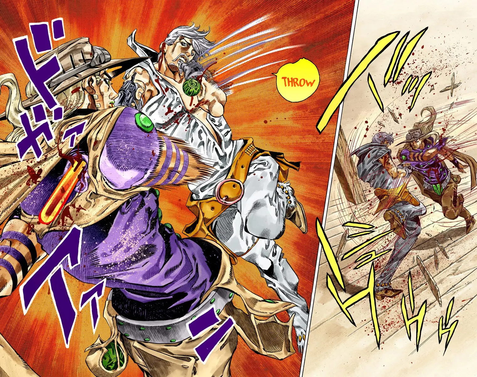 JoJo's Bizarre Adventure Steel Ball Run Colored Manga β Chapter 35 β Page 35