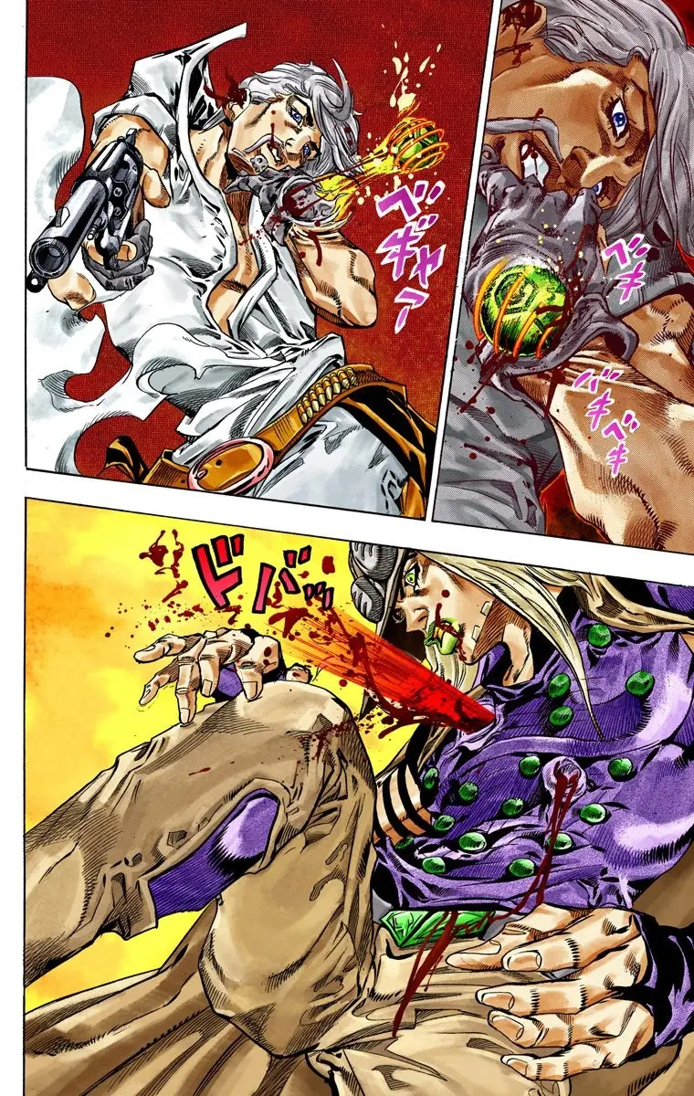 JoJo's Bizarre Adventure Steel Ball Run Colored Manga β Chapter 35 β Page 36