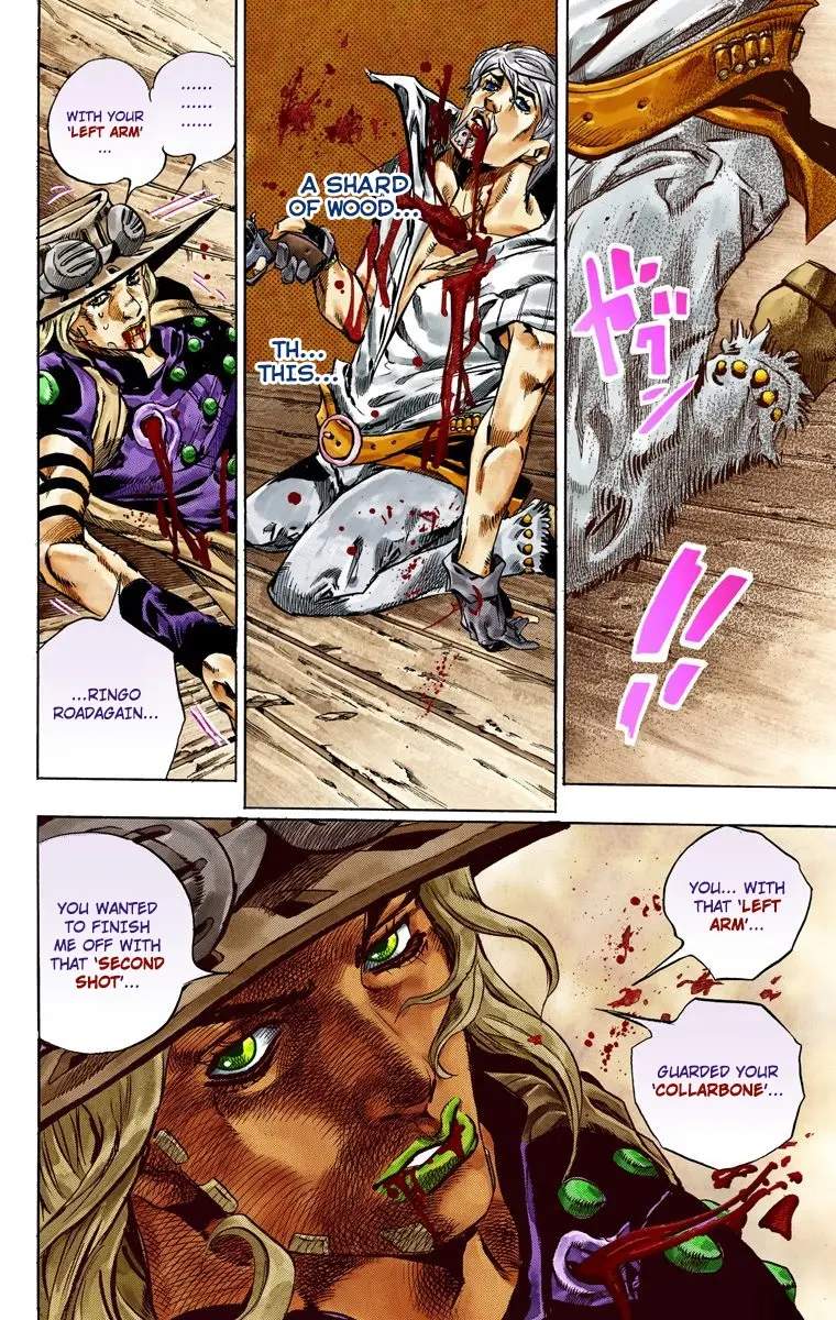 JoJo's Bizarre Adventure Steel Ball Run Colored Manga β Chapter 35 β Page 39