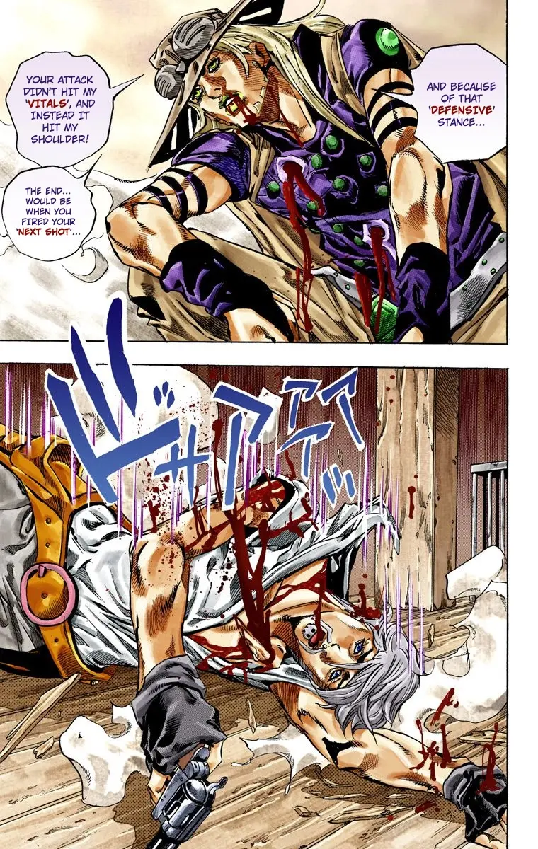 JoJo's Bizarre Adventure Steel Ball Run Colored Manga β Chapter 35 β Page 40
