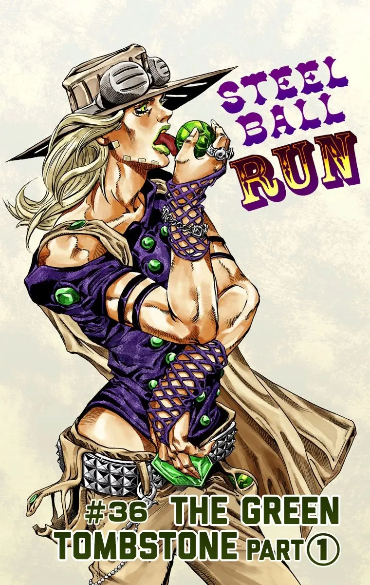 JoJo's Bizarre Adventure Steel Ball Run Colored Manga — Chapter 36 — Page 2