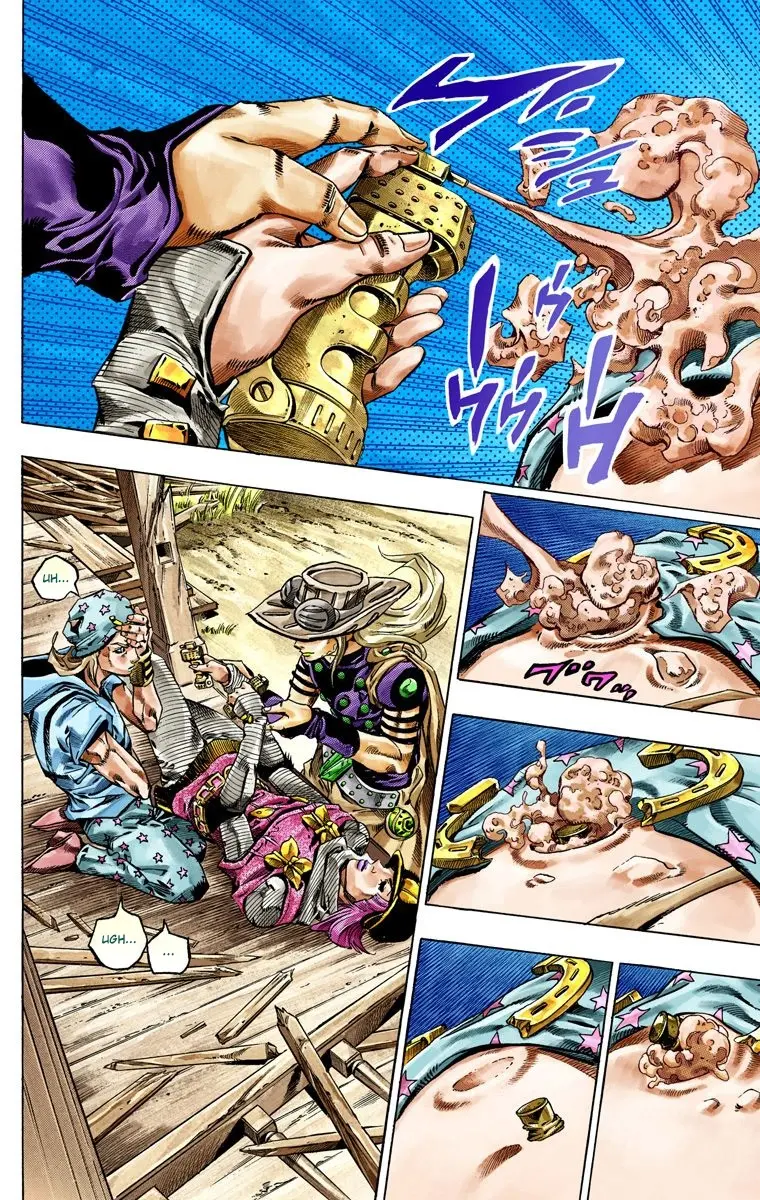 JoJo's Bizarre Adventure Steel Ball Run Colored Manga — Chapter 36 — Page 4