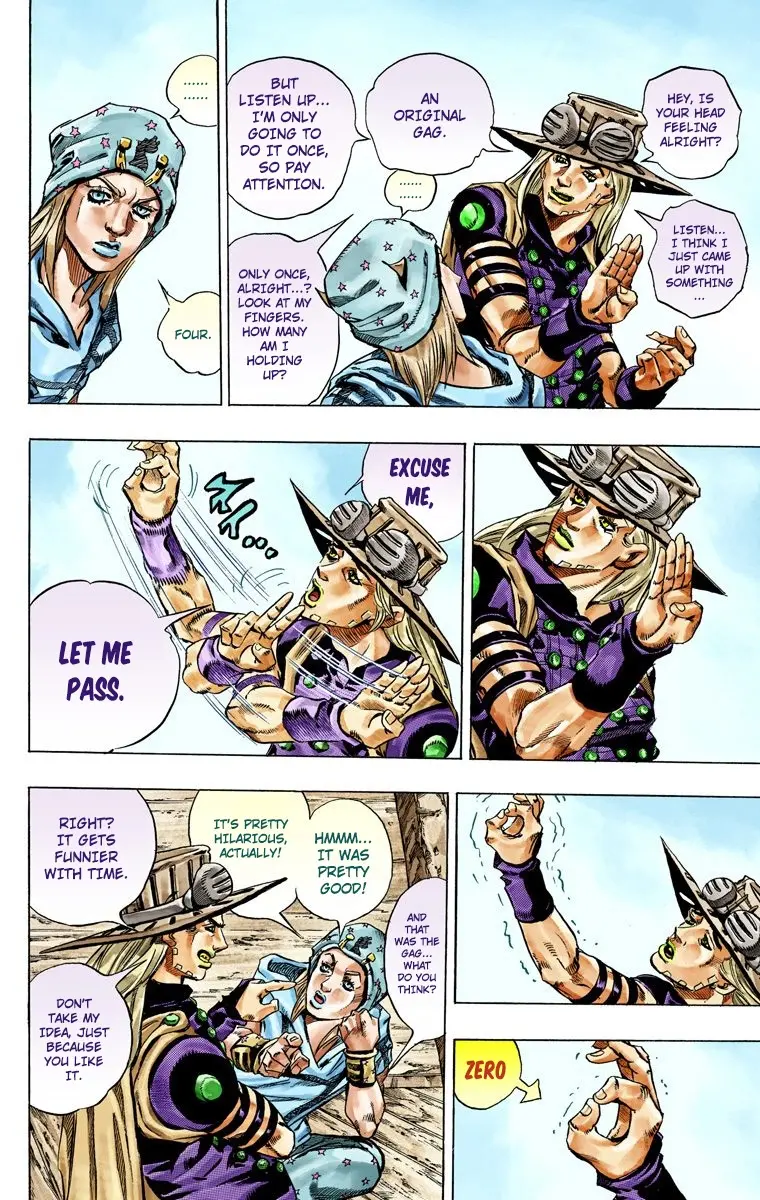 JoJo's Bizarre Adventure Steel Ball Run Colored Manga — Chapter 36 — Page 6