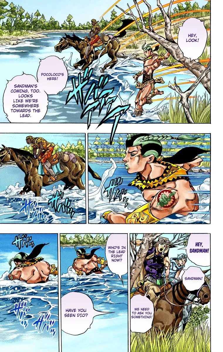 JoJo's Bizarre Adventure Steel Ball Run Colored Manga — Chapter 36 — Page 12