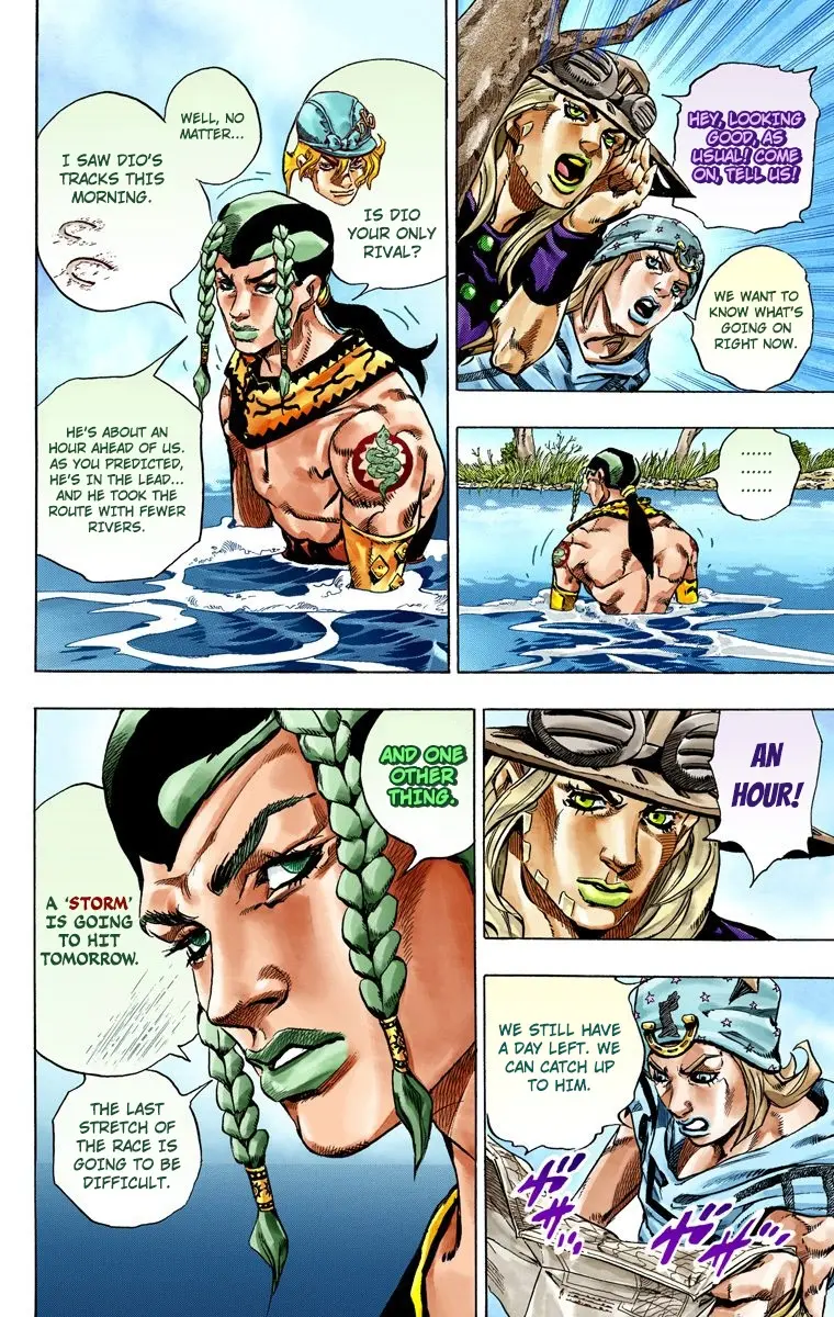 JoJo's Bizarre Adventure Steel Ball Run Colored Manga — Chapter 36 — Page 13
