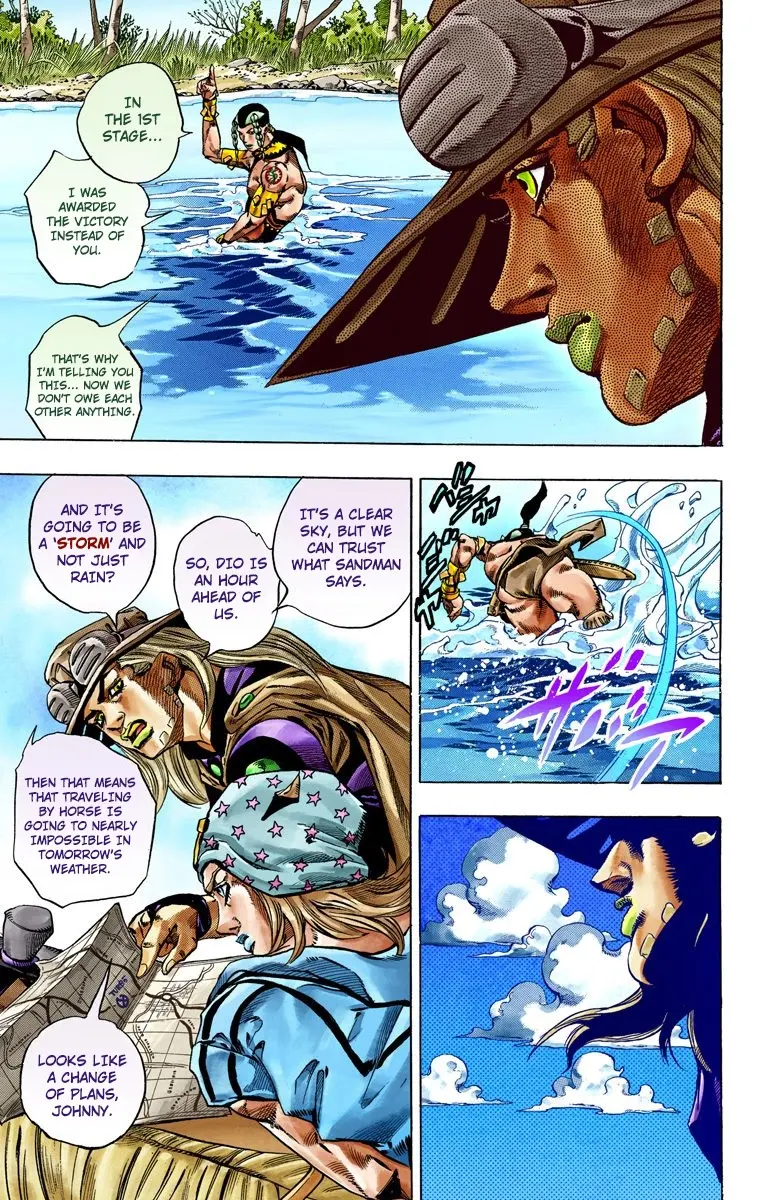 JoJo's Bizarre Adventure Steel Ball Run Colored Manga — Chapter 36 — Page 14