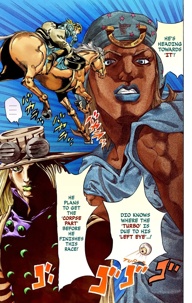 JoJo's Bizarre Adventure Steel Ball Run Colored Manga — Chapter 36 — Page 16