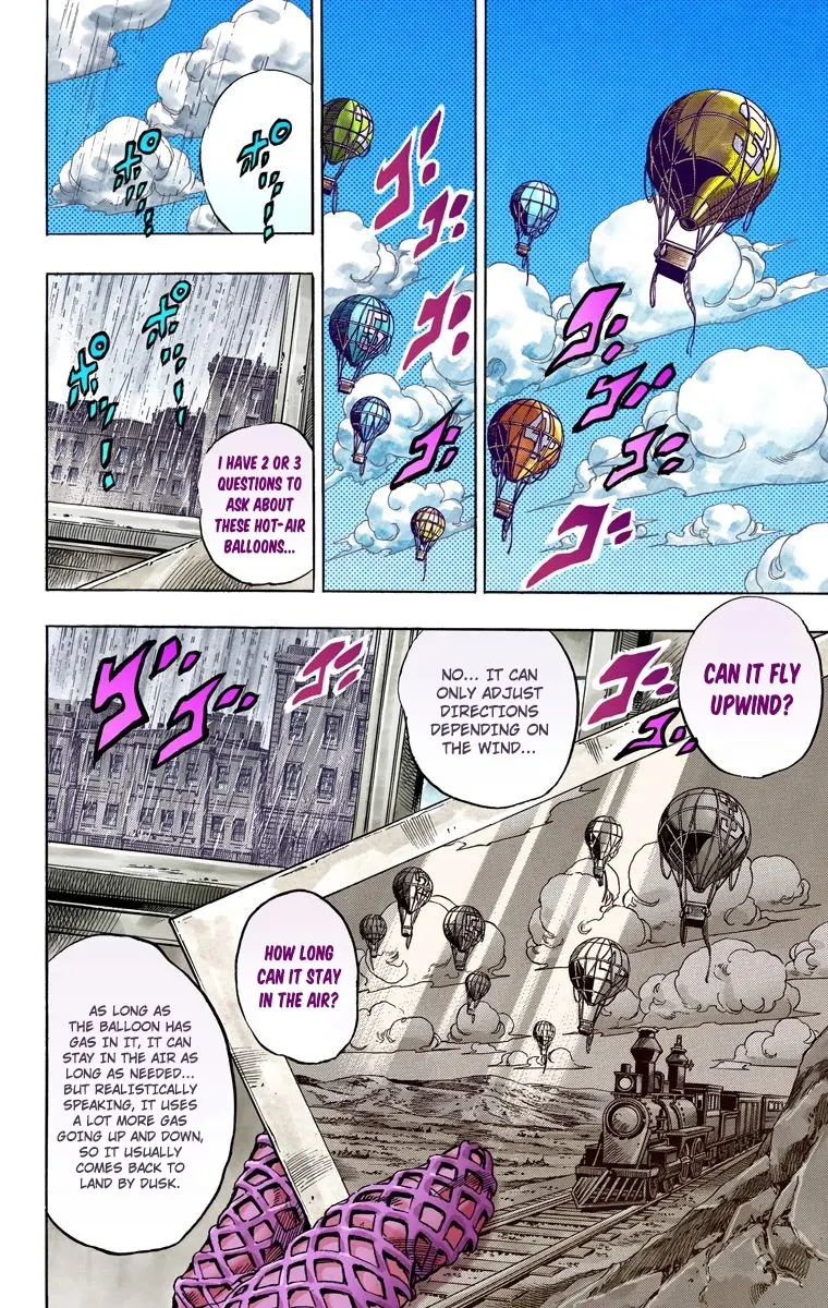 JoJo's Bizarre Adventure Steel Ball Run Colored Manga — Chapter 36 — Page 19