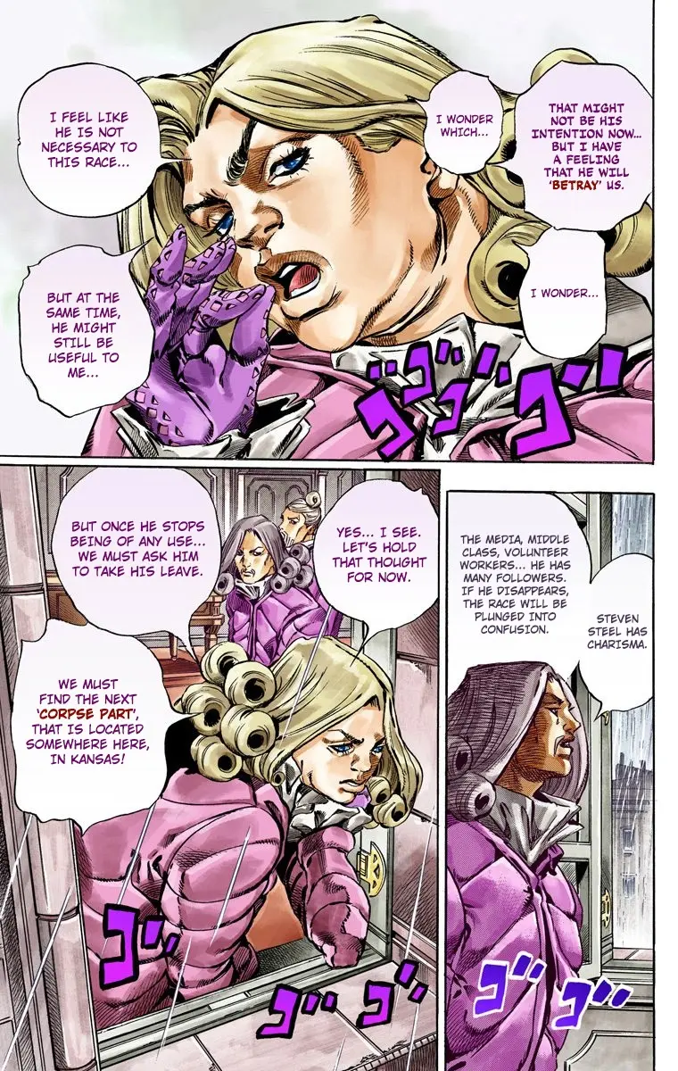 JoJo's Bizarre Adventure Steel Ball Run Colored Manga — Chapter 36 — Page 22