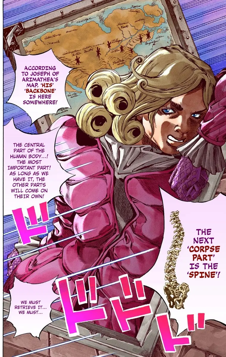 JoJo's Bizarre Adventure Steel Ball Run Colored Manga — Chapter 36 — Page 23