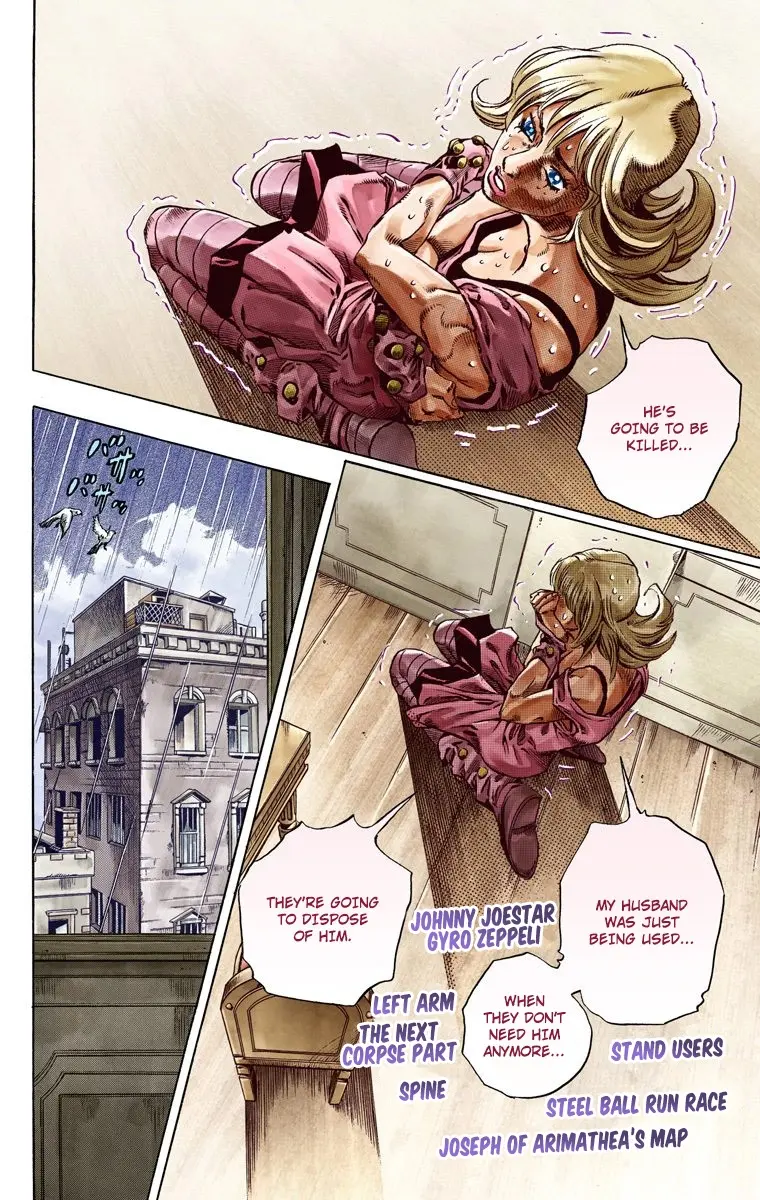 JoJo's Bizarre Adventure Steel Ball Run Colored Manga — Chapter 36 — Page 29