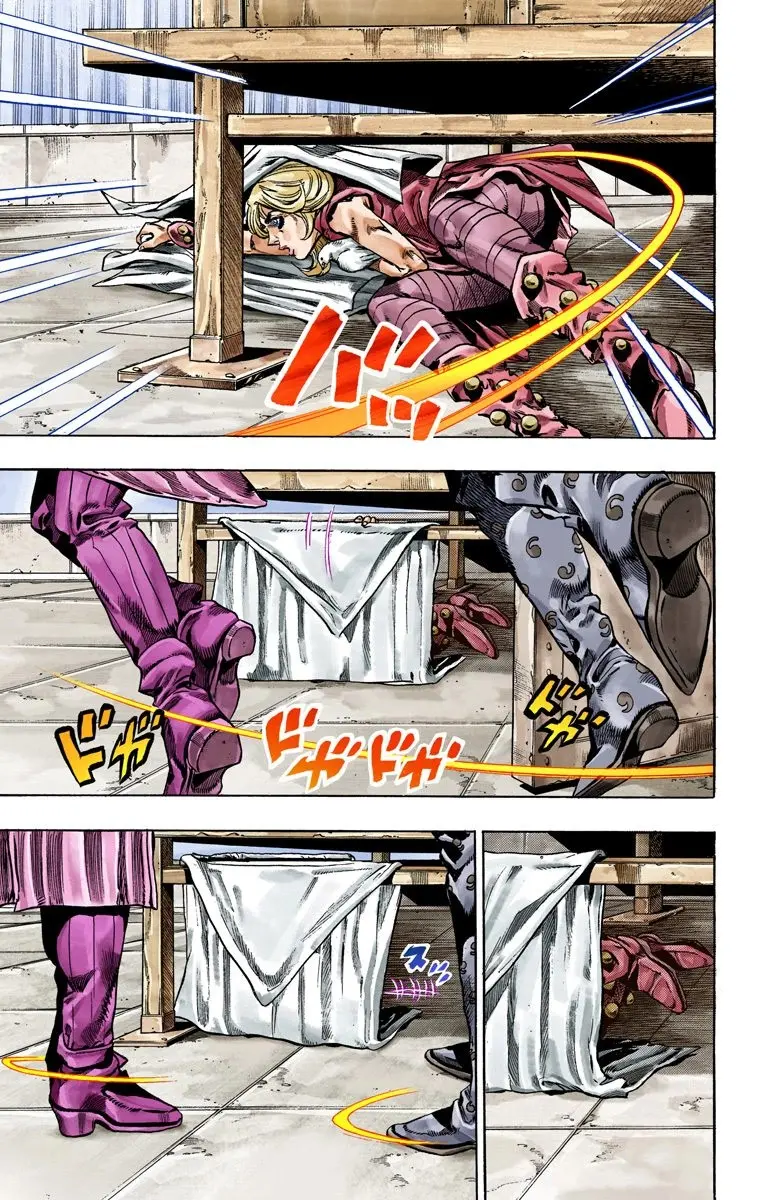 JoJo's Bizarre Adventure Steel Ball Run Colored Manga — Chapter 36 — Page 36