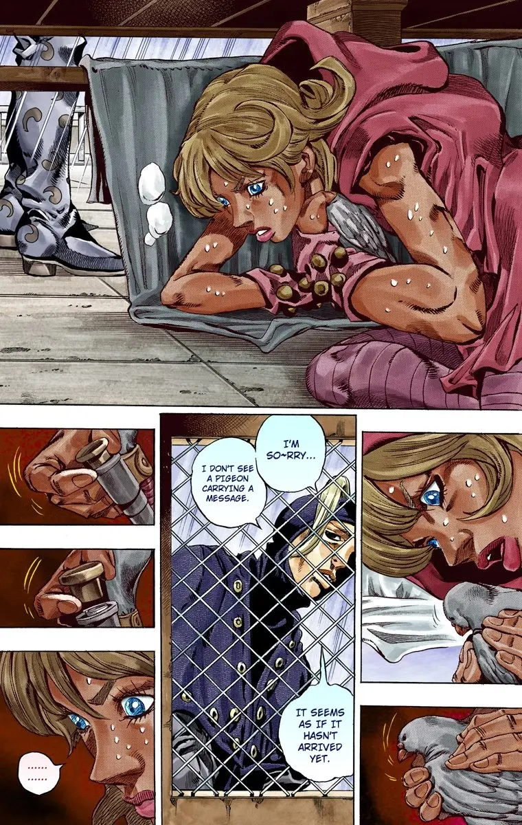JoJo's Bizarre Adventure Steel Ball Run Colored Manga — Chapter 36 — Page 38