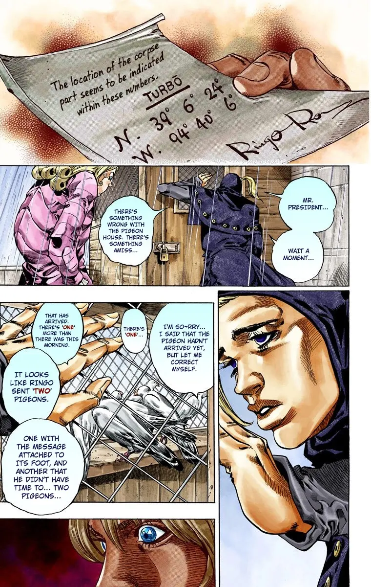 JoJo's Bizarre Adventure Steel Ball Run Colored Manga — Chapter 36 — Page 40