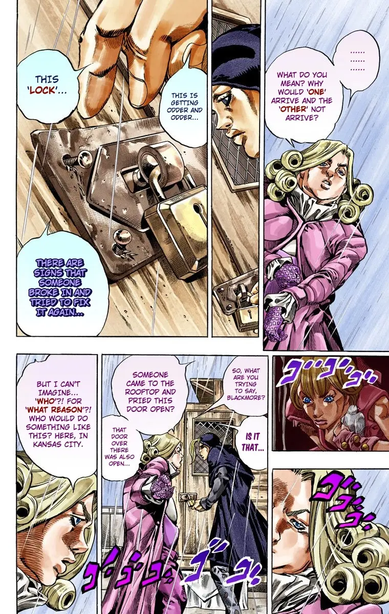 JoJo's Bizarre Adventure Steel Ball Run Colored Manga — Chapter 36 — Page 41