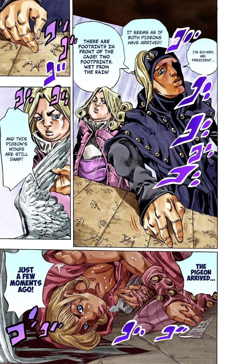 JoJo's Bizarre Adventure Steel Ball Run Colored Manga — Chapter 36 — Page 42
