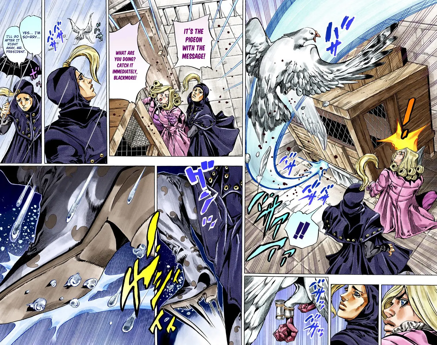JoJo's Bizarre Adventure Steel Ball Run Colored Manga — Chapter 36 — Page 47
