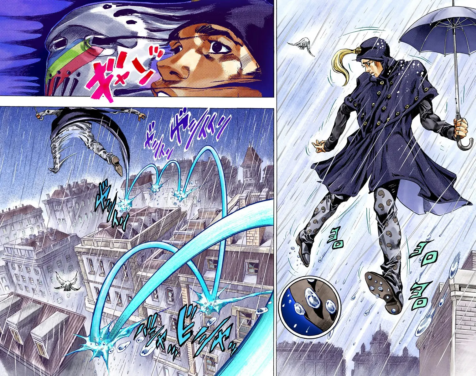 JoJo's Bizarre Adventure Steel Ball Run Colored Manga — Chapter 36 — Page 48