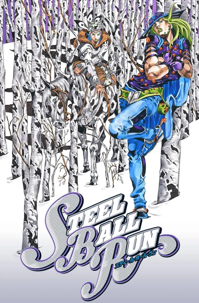 JoJo's Bizarre Adventure Steel Ball Run Colored Manga β Chapter 37 β Page 1