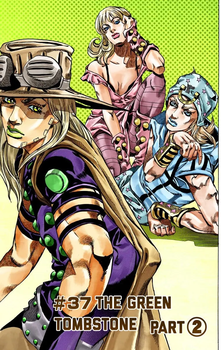 JoJo's Bizarre Adventure Steel Ball Run Colored Manga β Chapter 37 β Page 3
