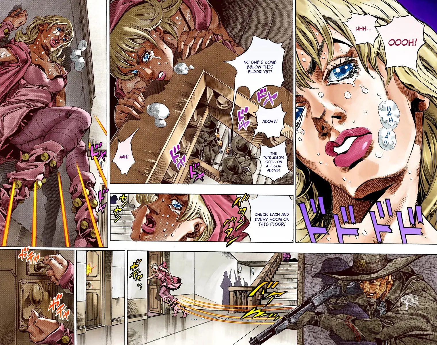 JoJo's Bizarre Adventure Steel Ball Run Colored Manga β Chapter 37 β Page 4