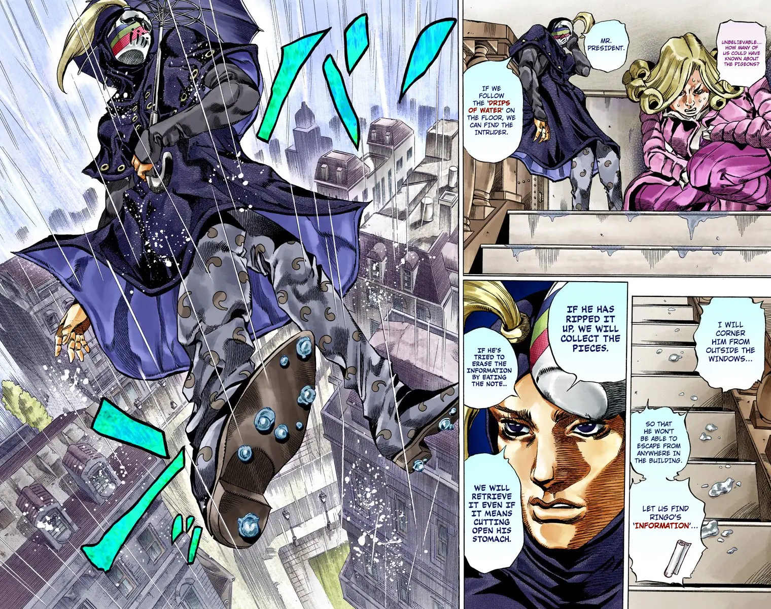 JoJo's Bizarre Adventure Steel Ball Run Colored Manga β Chapter 37 β Page 7